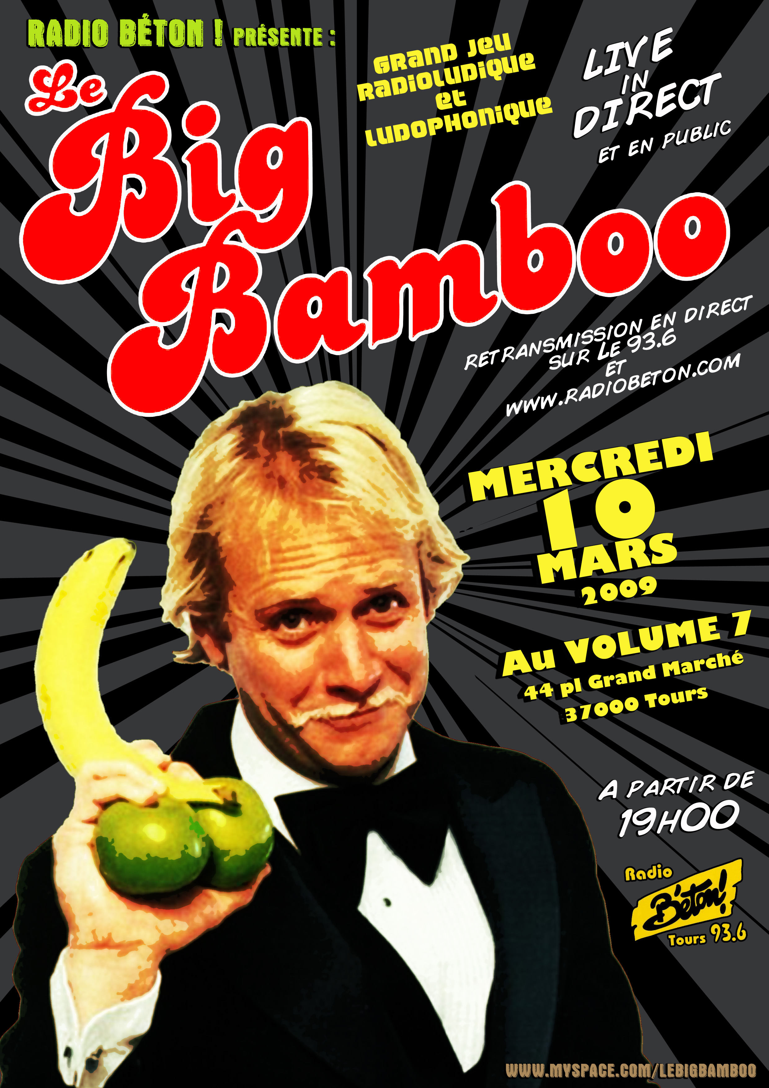 LE BIG BAMBOO EN DIRECT DU VOLUME 7 LE 10 MARS