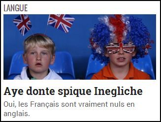 « L’anglais c’est facile pour toi, si t’avais passé un an en Creuse t’aurais pas le même accent. »