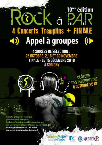 Appel à candidature – Tremplin Rock à P.A.R.