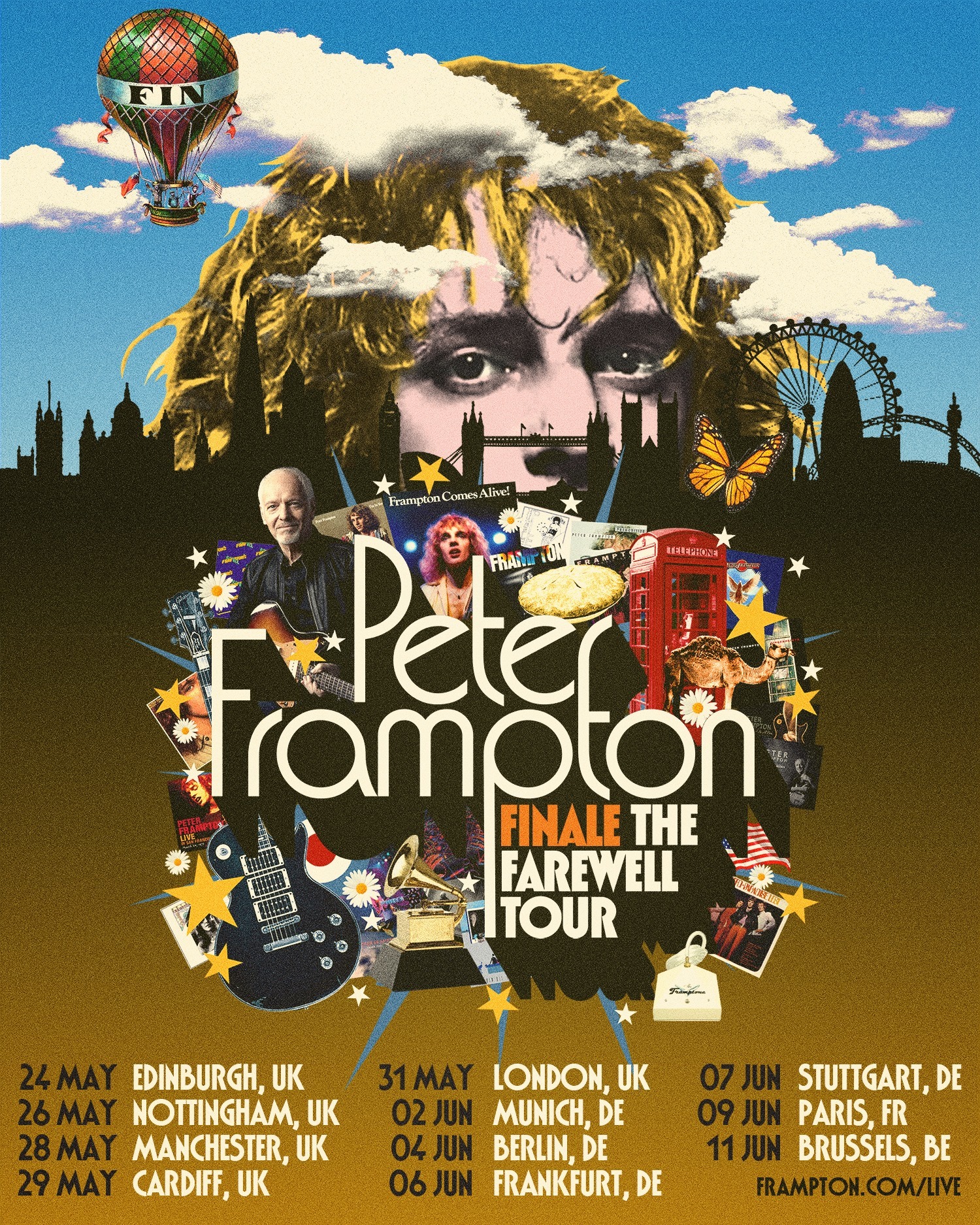 Concert – Peter Frampton – 09 Juin 2020 à L’Olympia