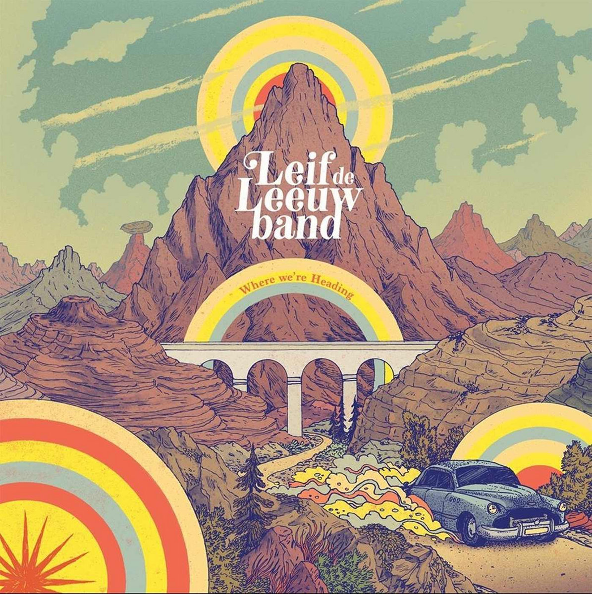 (DBSR) L’album du jour – Lief De Leeuw Band – Where We’re Heading