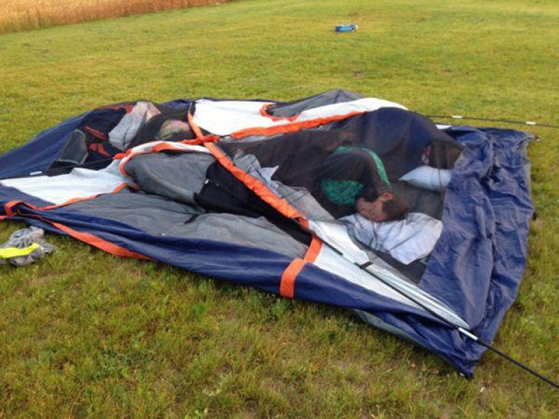 « Le camping, c’est pas une science exacte »