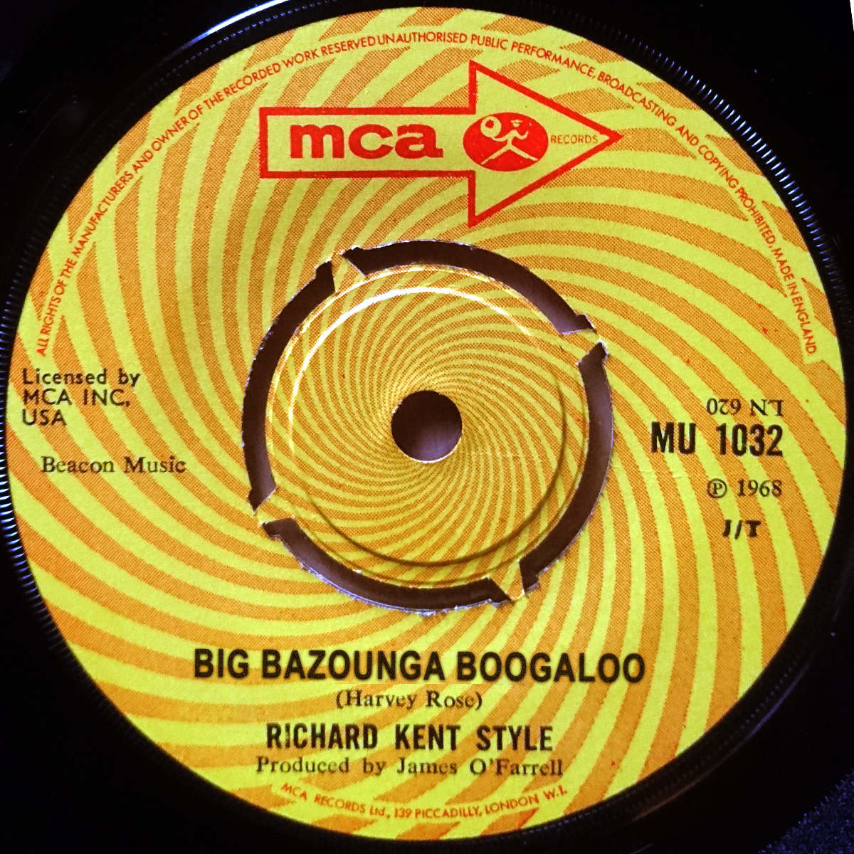 Big Bazounga Boogaloo /// CRUNCHY 45’s from Mr DUTERCHE # 4