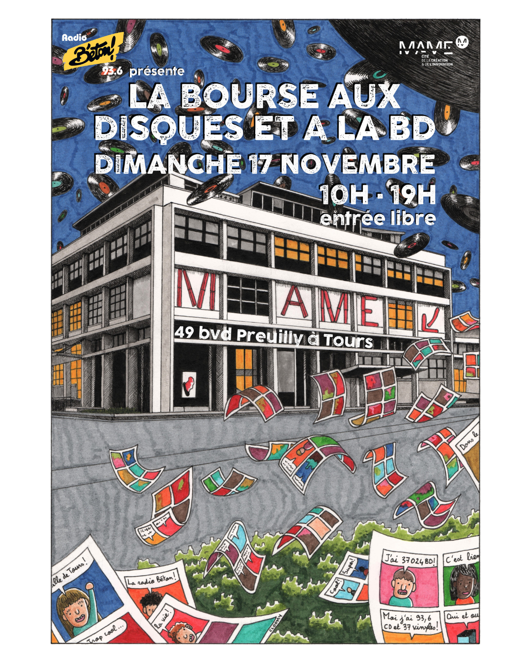 LA BOURSE AUX DISQUES ET A LA BD · 41e édition !