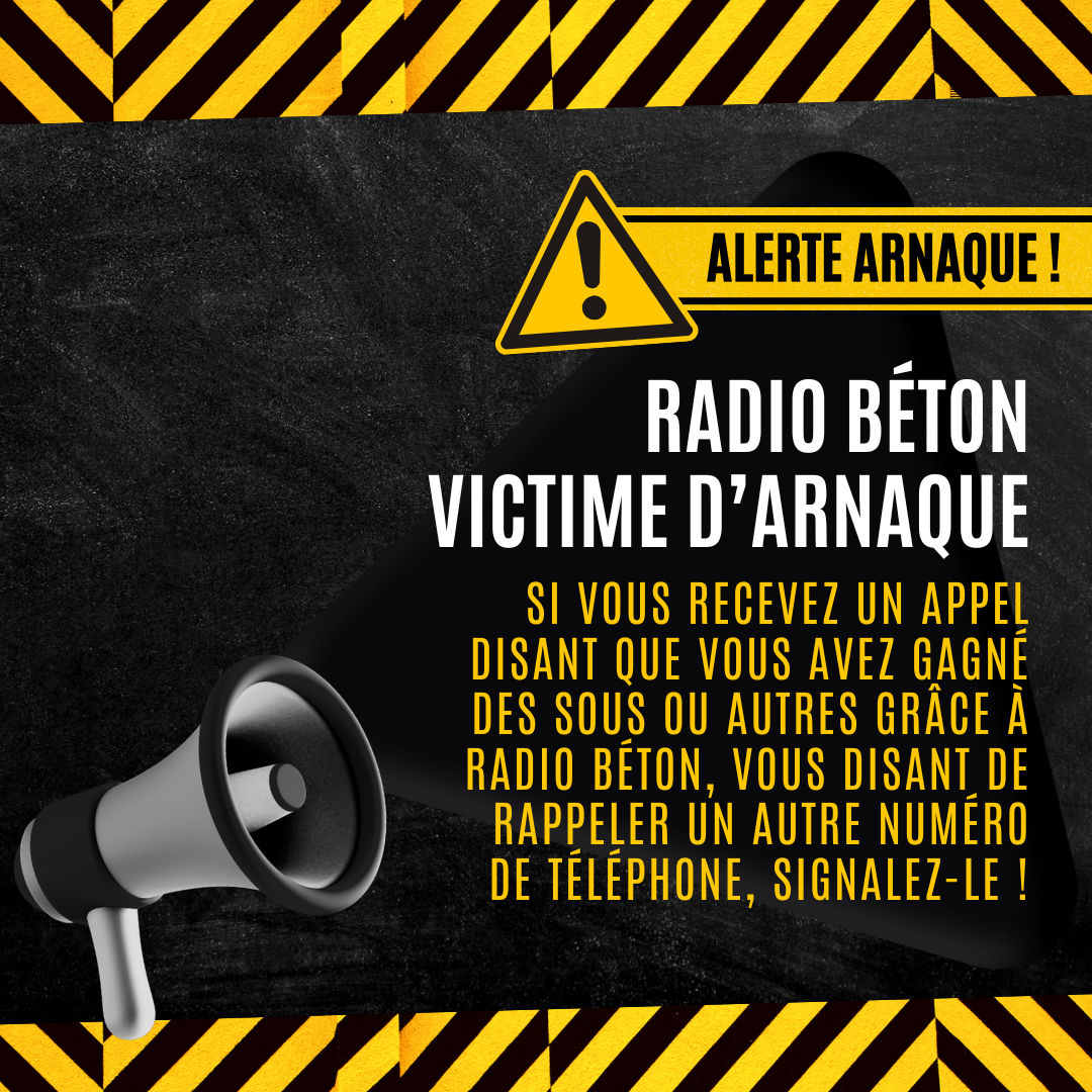 ALERTE ARNAQUE !