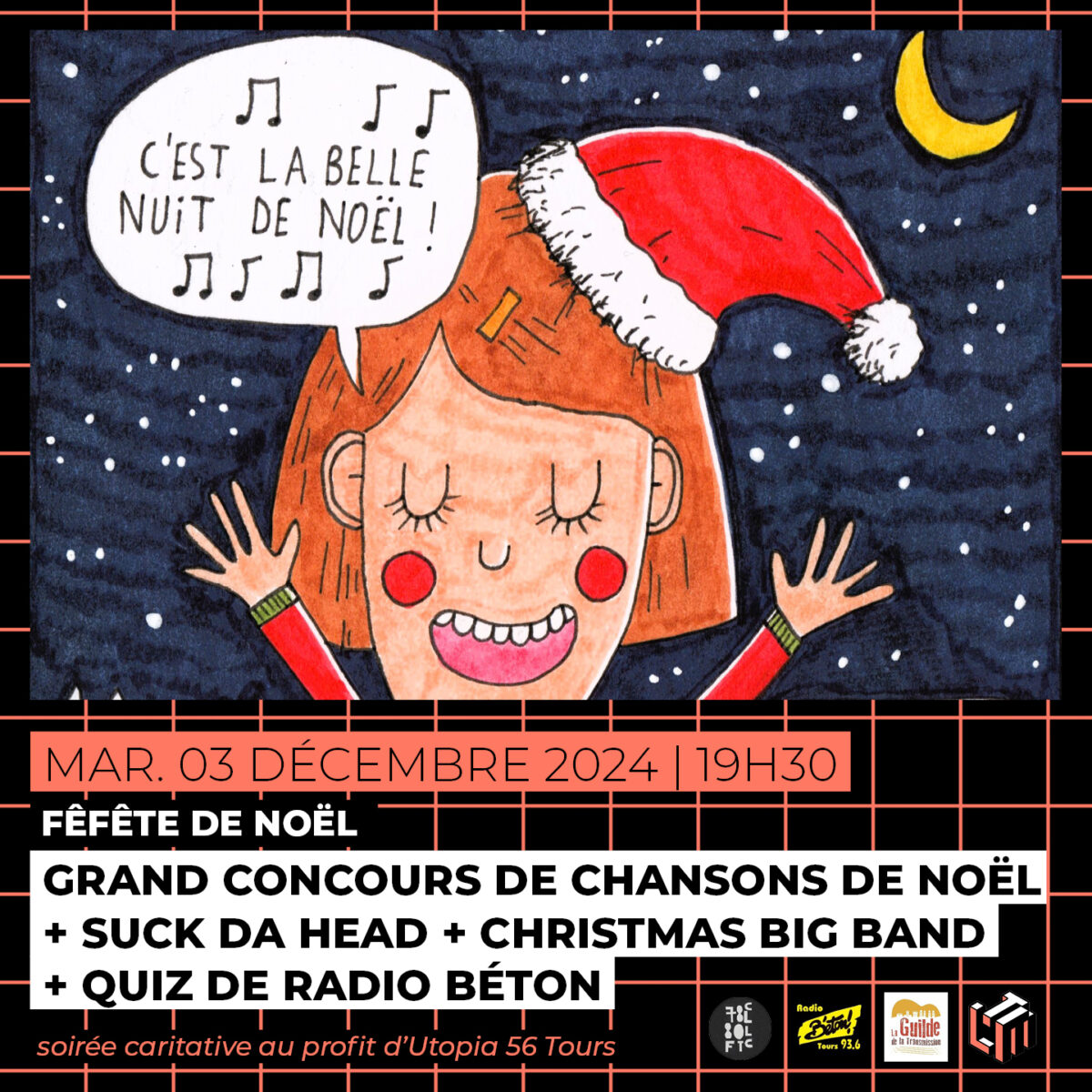 [APPEL AUX DONS] Fêfête de Noël au profit de Utopia 56